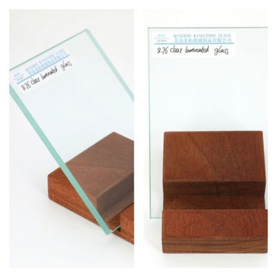 3mm + 3mm laminated διαυγές γυαλί για μπαλουστάρα σκάλες καταστήματα προβολέα
