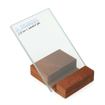 6.58mm 8.76mm Low E Clear Laminated Glass για παράθυρο / πόρτα / τείχος κουρτίνας