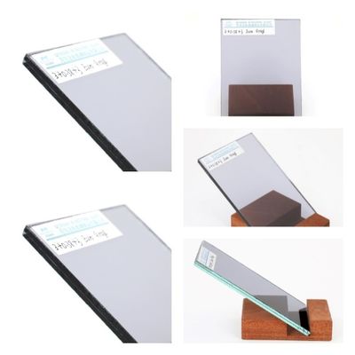 Ευρωπράσινο χρώμα laminated float γυαλί για παράθυρο / πόρτα / τείχος κουρτίνας